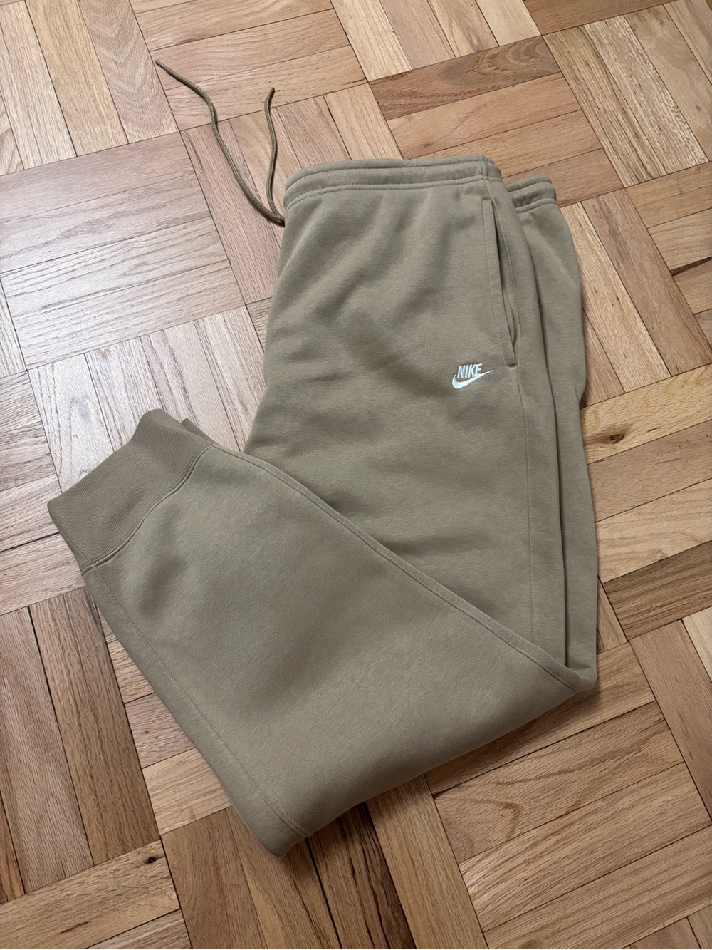 Nike Sportswear Fleece Men's Jogger Pants Tan FN3787-297 Size 3XL